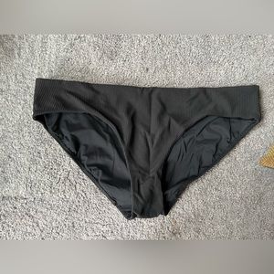 Lululemon Black Ribbed Swim Bottoms 12